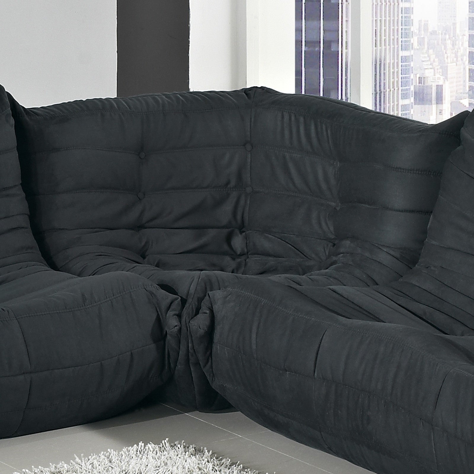 Togo style 5 Piece Modular Sofa - living-essentials