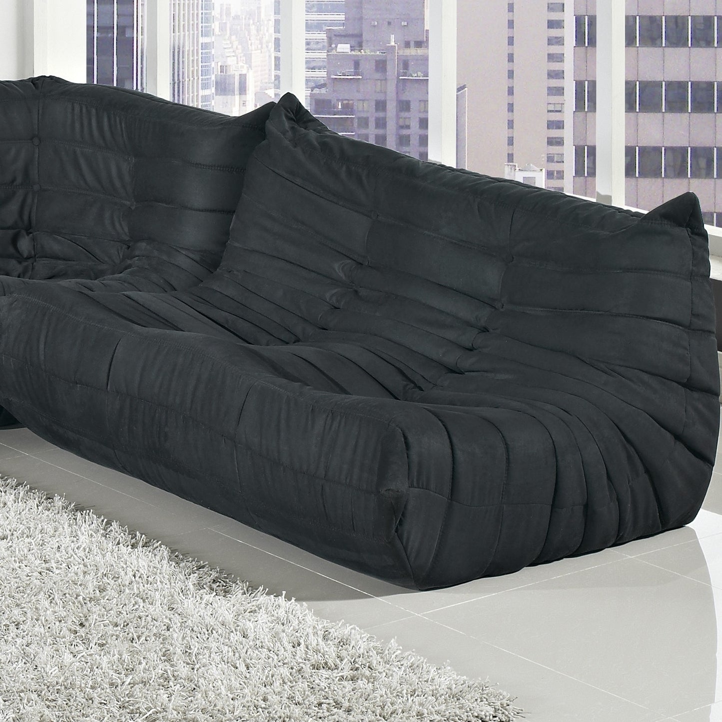 Togo style 5 Piece Modular Sofa - living-essentials