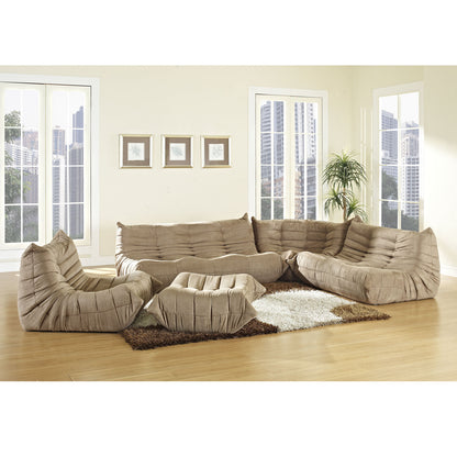 Togo style 5 Piece Modular Sofa - living-essentials