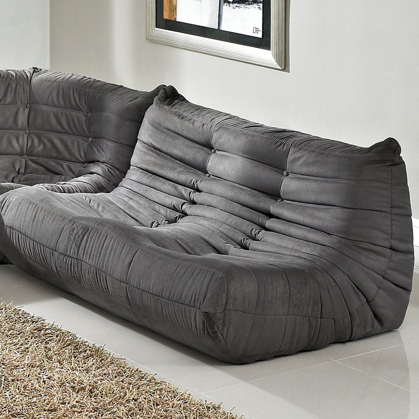 Togo style 5 Piece Modular Sofa - living-essentials