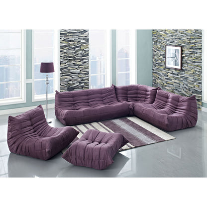 Togo style 5 Piece Modular Sofa - living-essentials