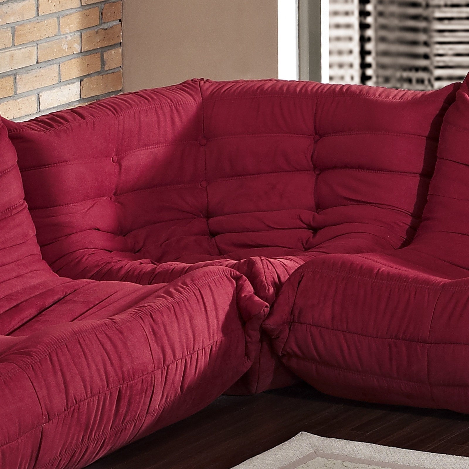 Togo style 5 Piece Modular Sofa - living-essentials