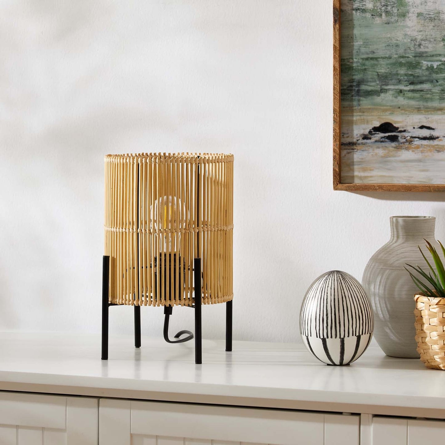 Casey Bamboo Table Lamp