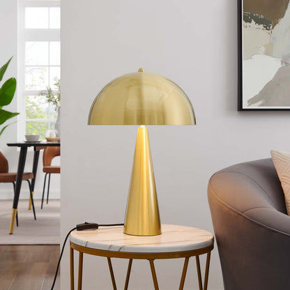 Seirra Two-Light Metal Table Lamp