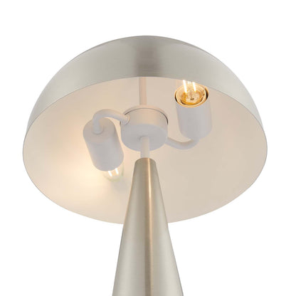Seirra Two-Light Metal Table Lamp