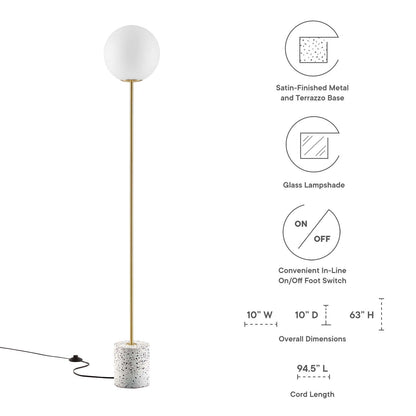 Logia Terrazzo Floor Lamp