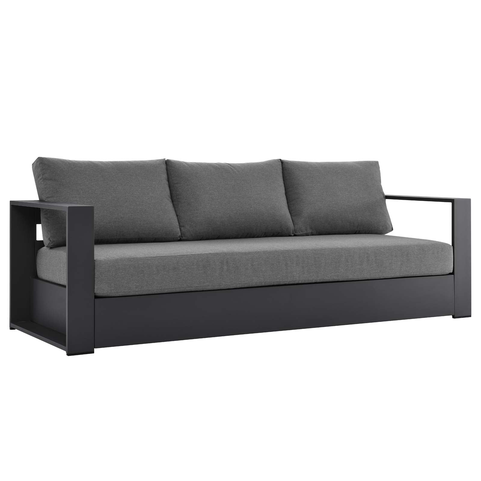 Tammy Outdoor Patio Powder-Coated Aluminum Sofa