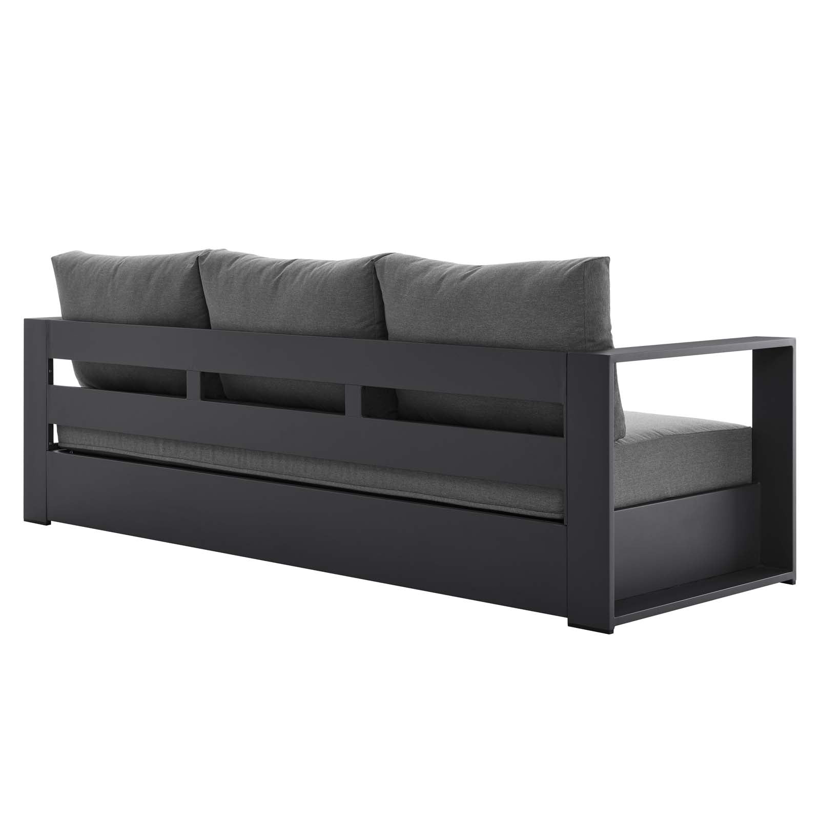 Tammy Outdoor Patio Powder-Coated Aluminum Sofa