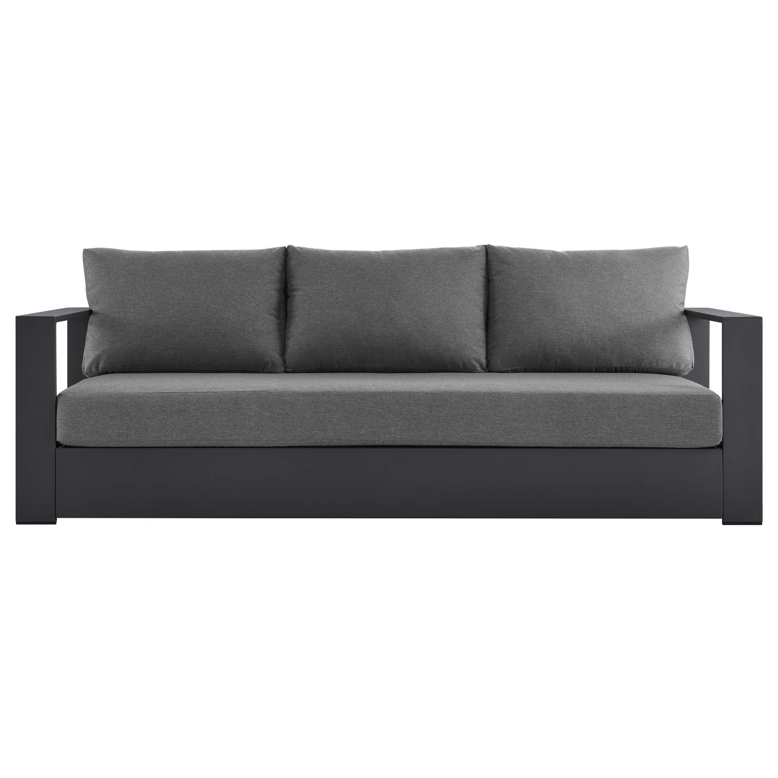 Tammy Outdoor Patio Powder-Coated Aluminum Sofa