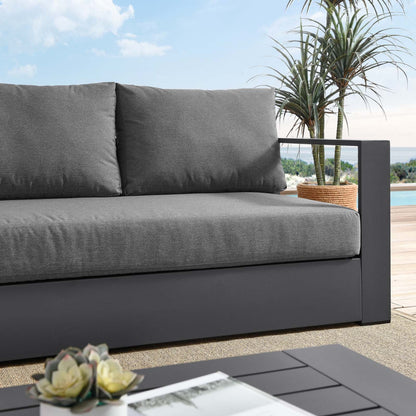 Tammy Outdoor Patio Powder-Coated Aluminum Sofa