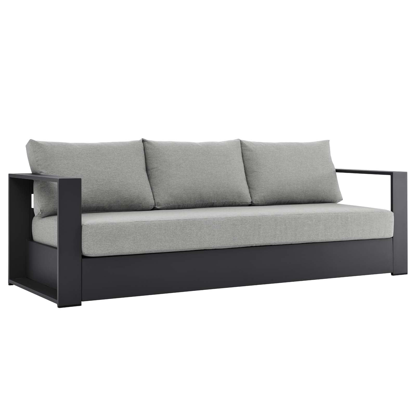 Tammy Outdoor Patio Powder-Coated Aluminum Sofa