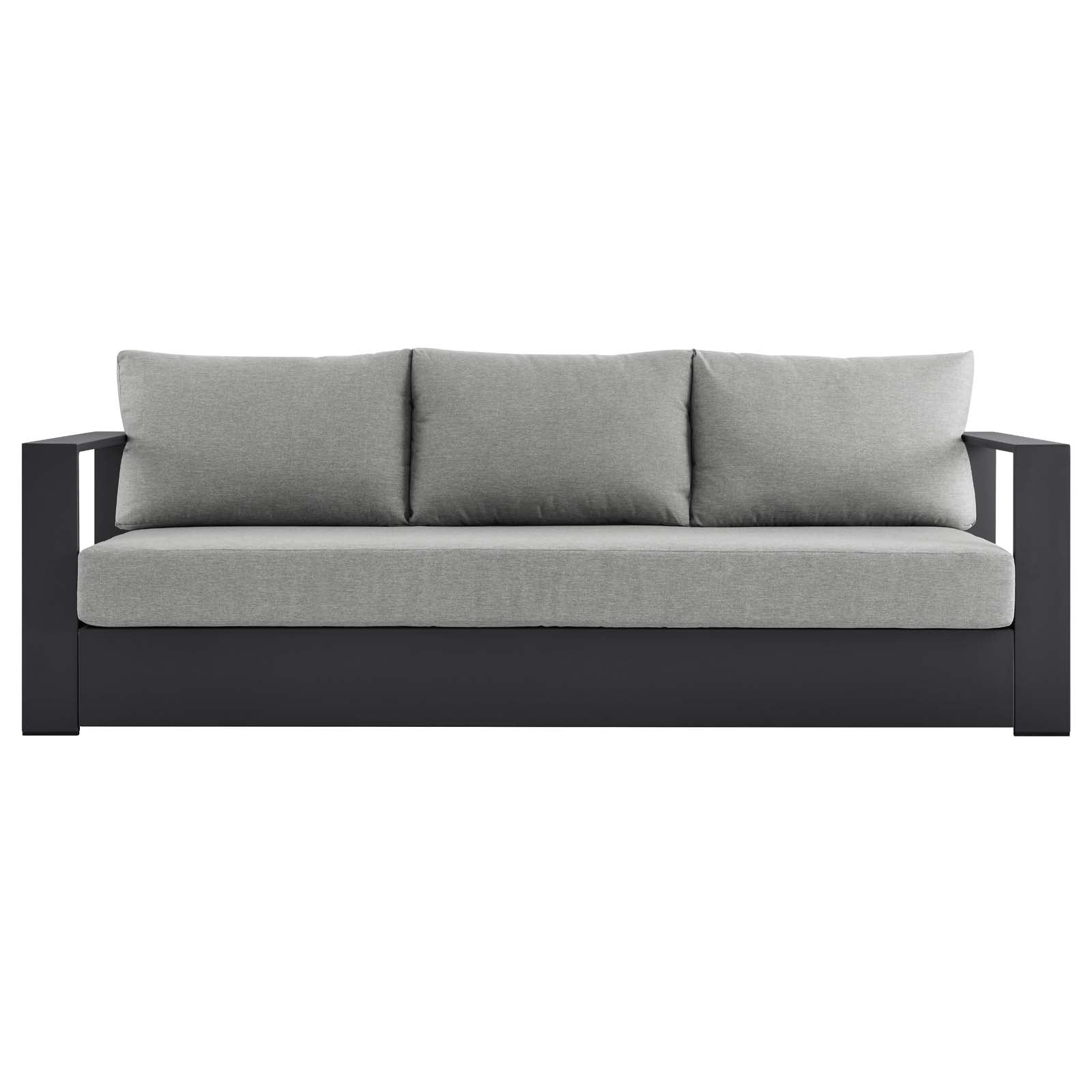 Tammy Outdoor Patio Powder-Coated Aluminum Sofa