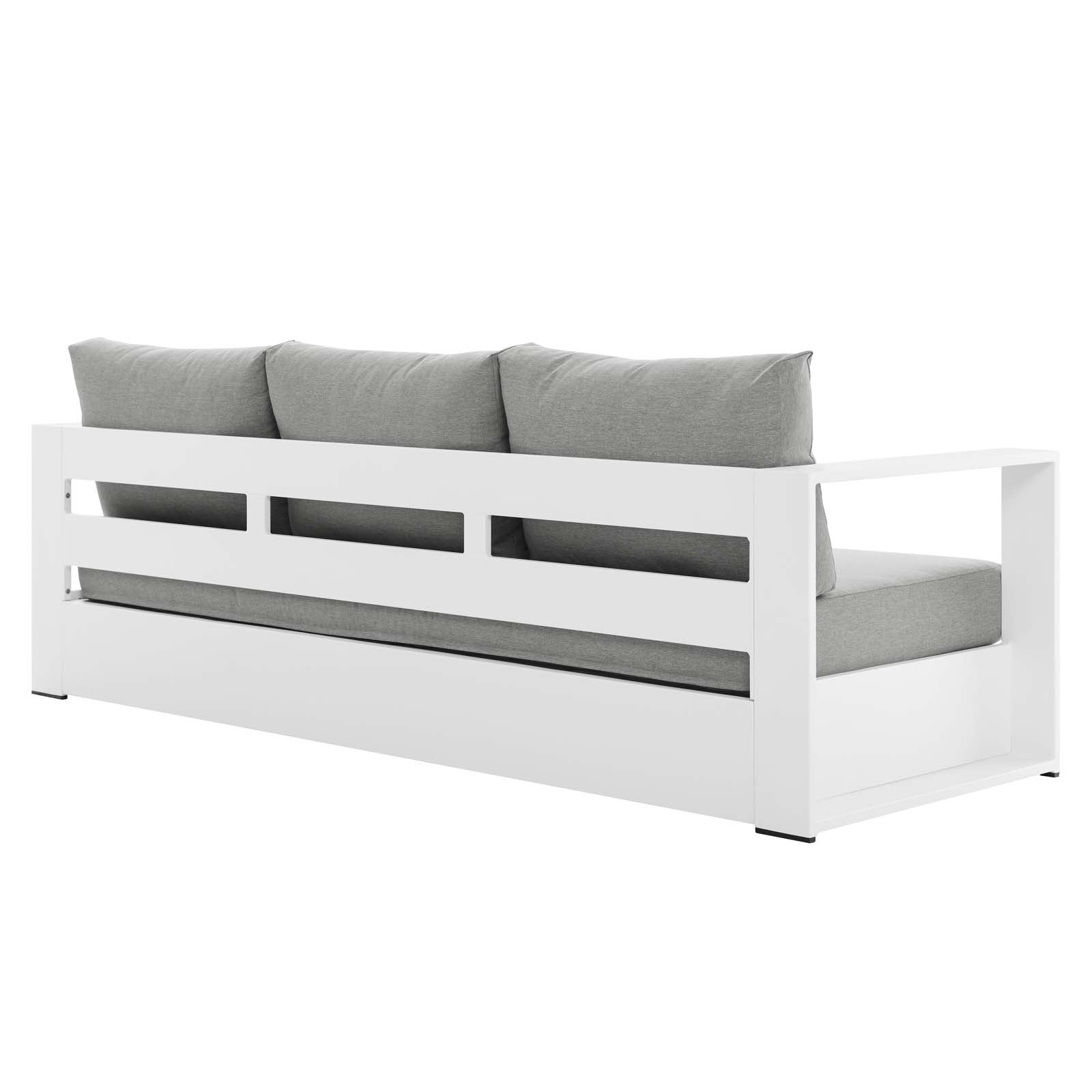 Tammy Outdoor Patio Powder-Coated Aluminum Sofa