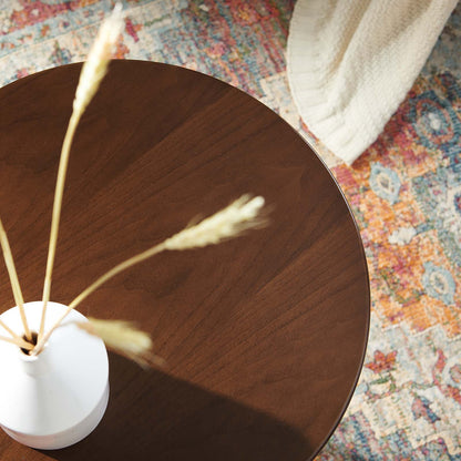 Tulip Style 20" Round Side Table - White Base