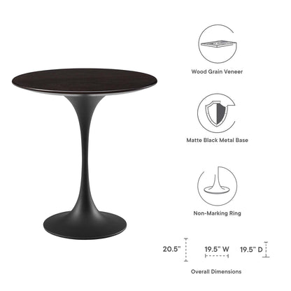 Tulip Style 20" Round Side Table