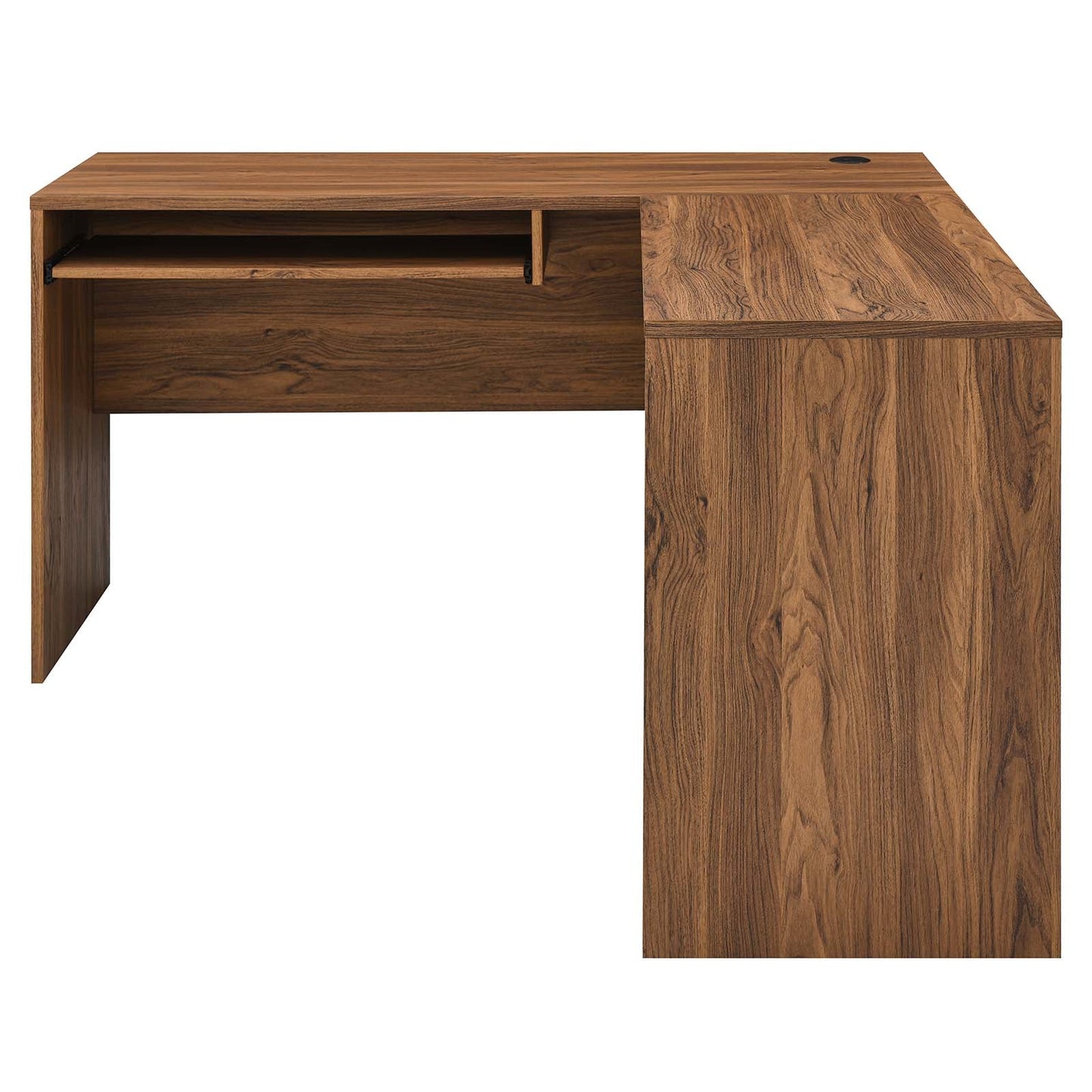 Vallen L-Shaped Wood Office Desk