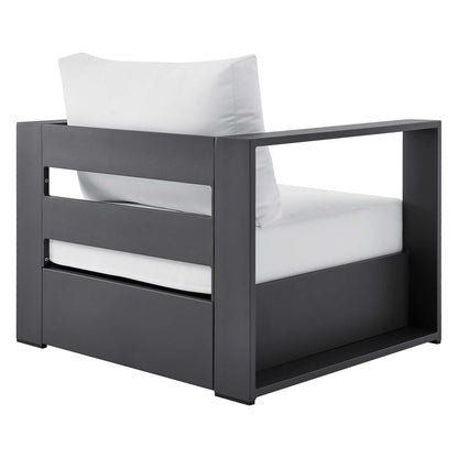 Tammy Outdoor Patio Powder-Coated Aluminum 4-Piece Set