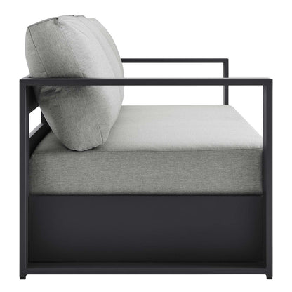 Tammy Outdoor Patio Powder-Coated Aluminum 2-Piece Set