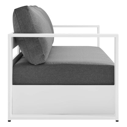 Tammy Outdoor Patio Powder-Coated Aluminum 2-Piece Set