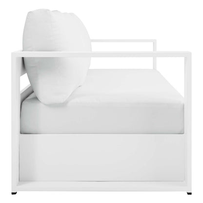 Tammy Outdoor Patio Powder-Coated Aluminum 2-Piece Set