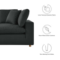 Commix Down-Filled Overstuffed 6-Piece Sectional Sofa