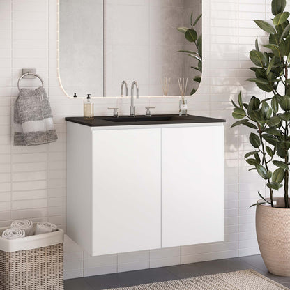Bryn 30" Wall-Mount Bathroom Vanity