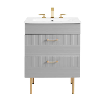 Daybreak 24" Bathroom Vanity - White