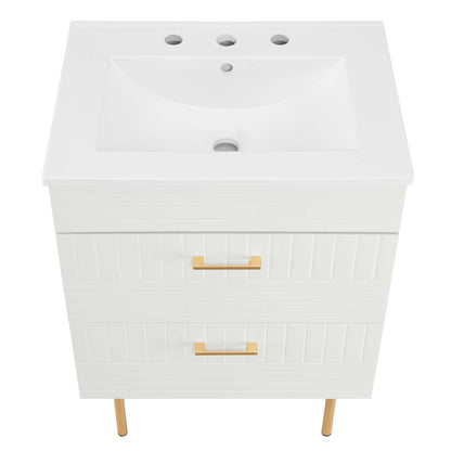 Daybreak 24" Bathroom Vanity - White