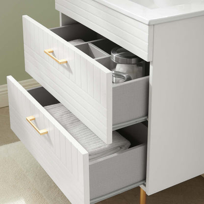 Daybreak 24" Bathroom Vanity - White