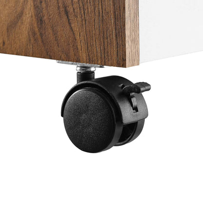 Transmit Wood Desk and Work Table Set