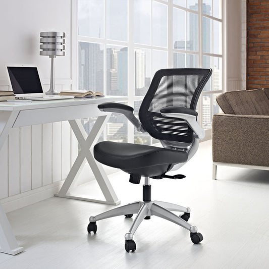 Boundary Leather Office Chair - living-essentials