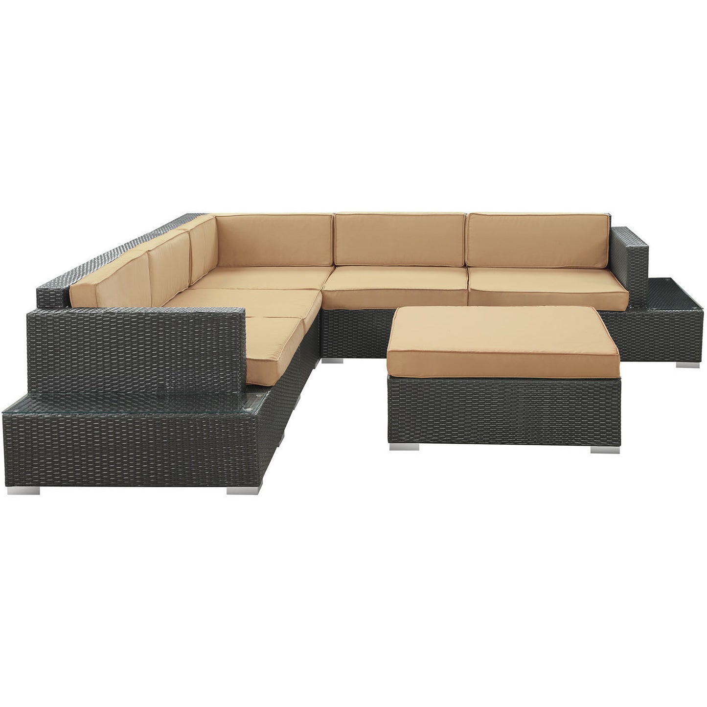 Lighthouse 6 Piece Outdoor Patio Sectional Set - living-essentials