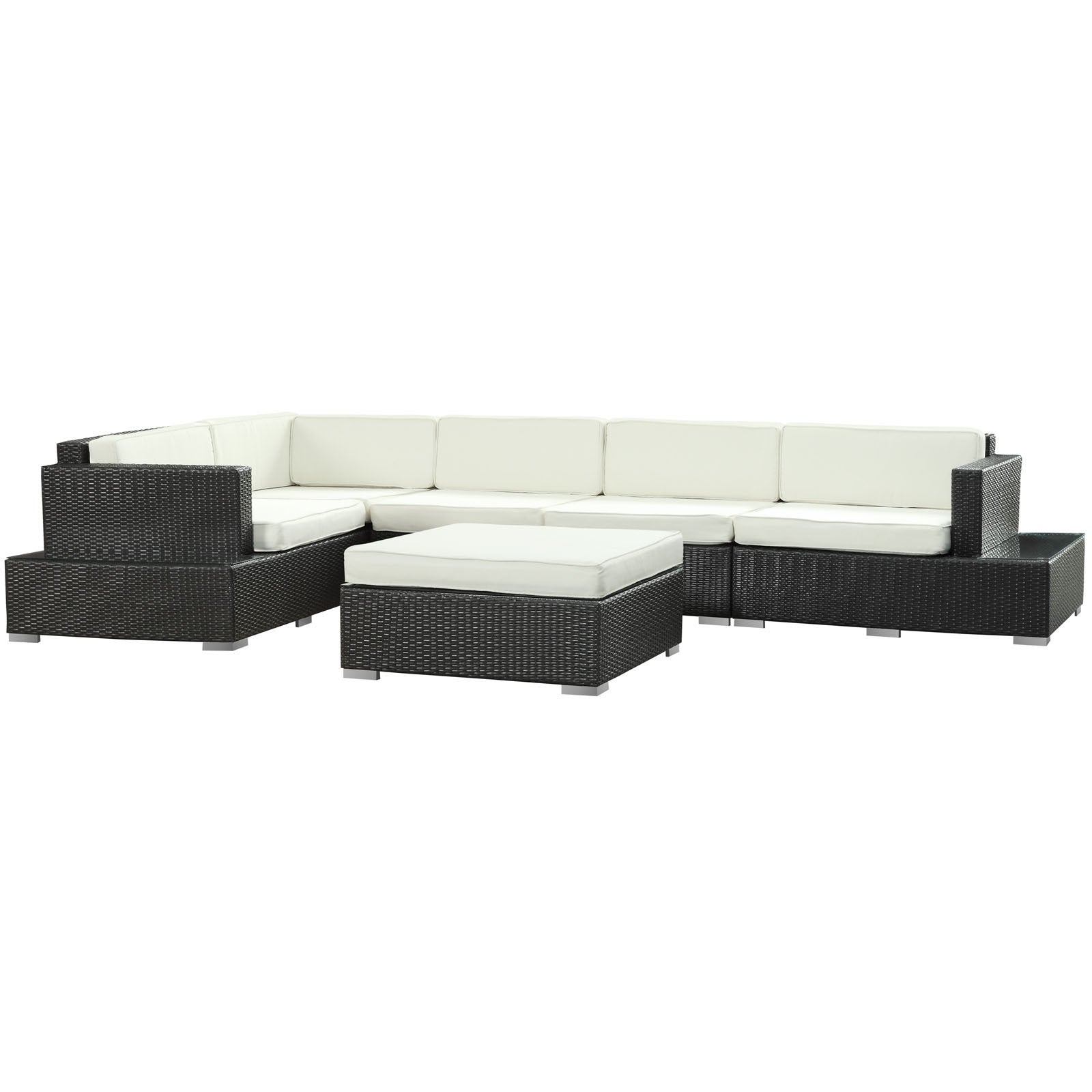 Lighthouse 6 Piece Outdoor Patio Sectional Set - living-essentials