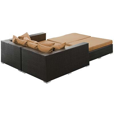 Barrier 4 Piece Outdoor Patio Daybed - living-essentials
