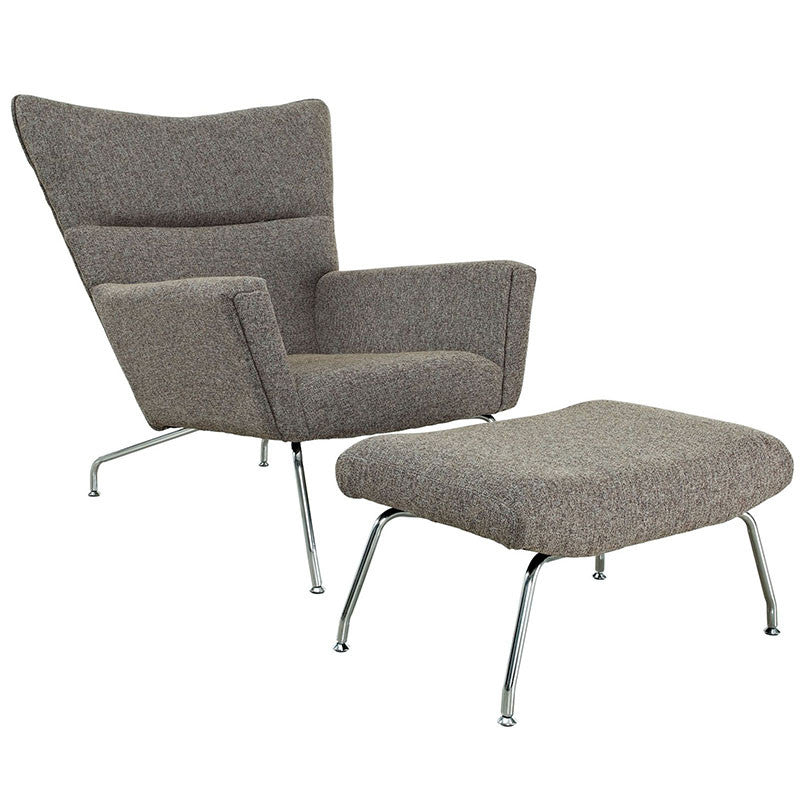 Hans J Wegner Wool Papa Bear Chair - living-essentials