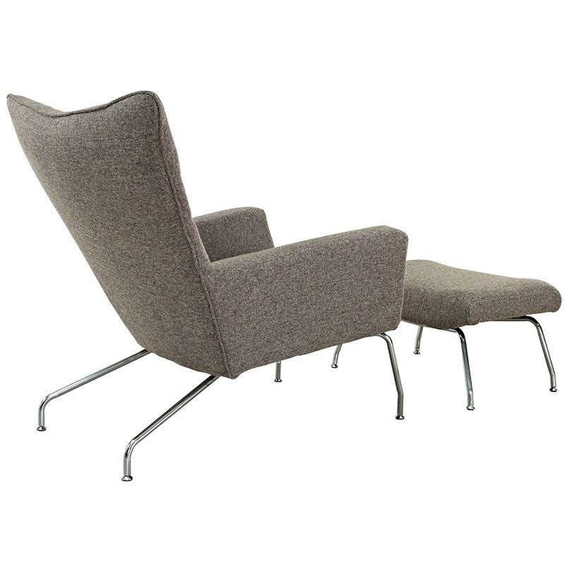 Hans J Wegner Wool Papa Bear Chair - living-essentials