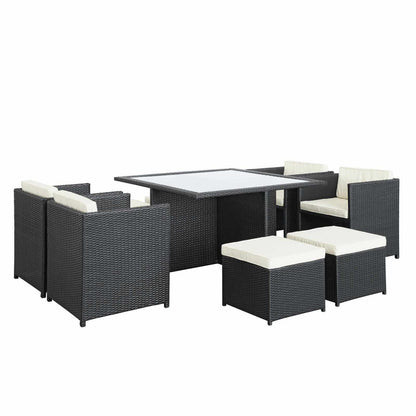 Reverse  9 Piece Dining Set - living-essentials