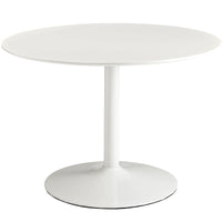 Flower Round Wood Dining Table