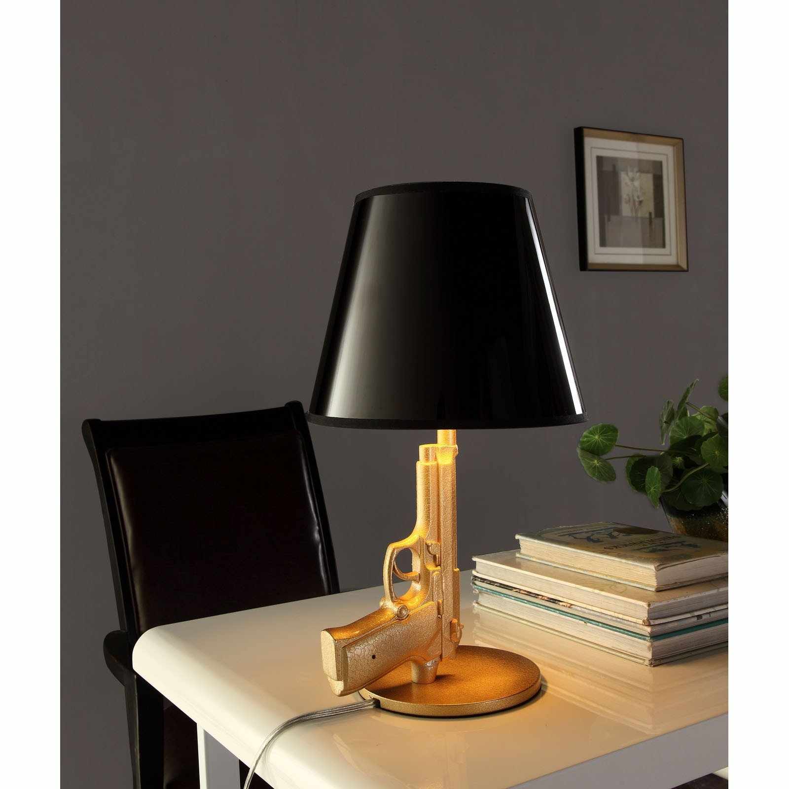9mm Gun Lamp - living-essentials
