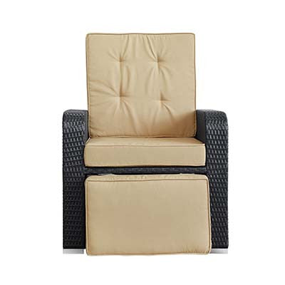 Internoon Patio Outdoor Patio Armchair Recliner - living-essentials
