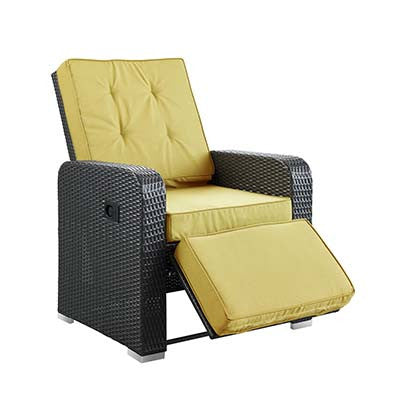 Internoon Patio Outdoor Patio Armchair Recliner - living-essentials