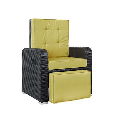 Internoon Patio Outdoor Patio Armchair Recliner - living-essentials