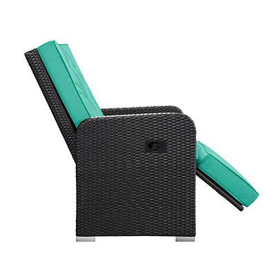 Internoon Patio Outdoor Patio Armchair Recliner - living-essentials