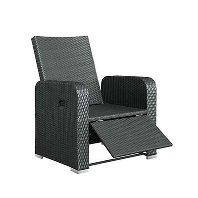 Internoon Patio Outdoor Patio Armchair Recliner - living-essentials