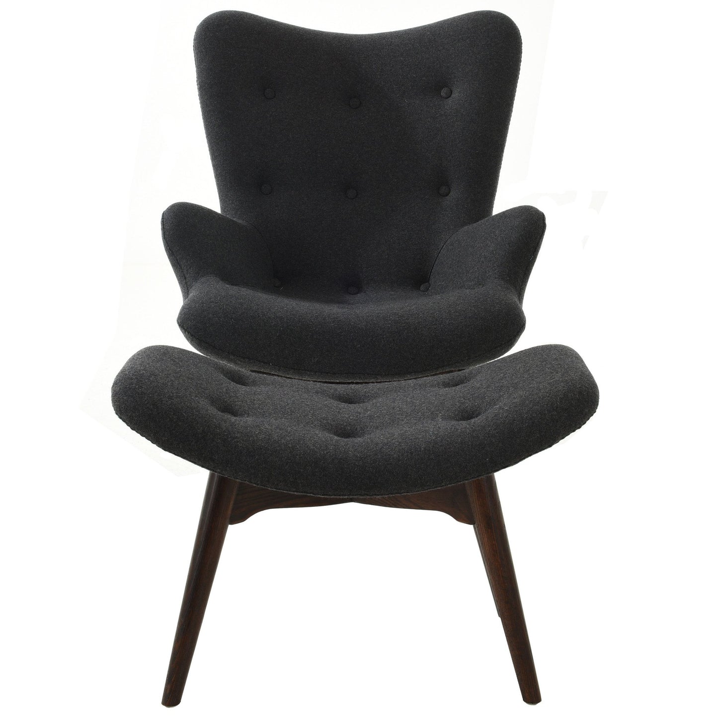 Grant Featherston Style Contour Lounge Chair & Ottoman - living-essentials