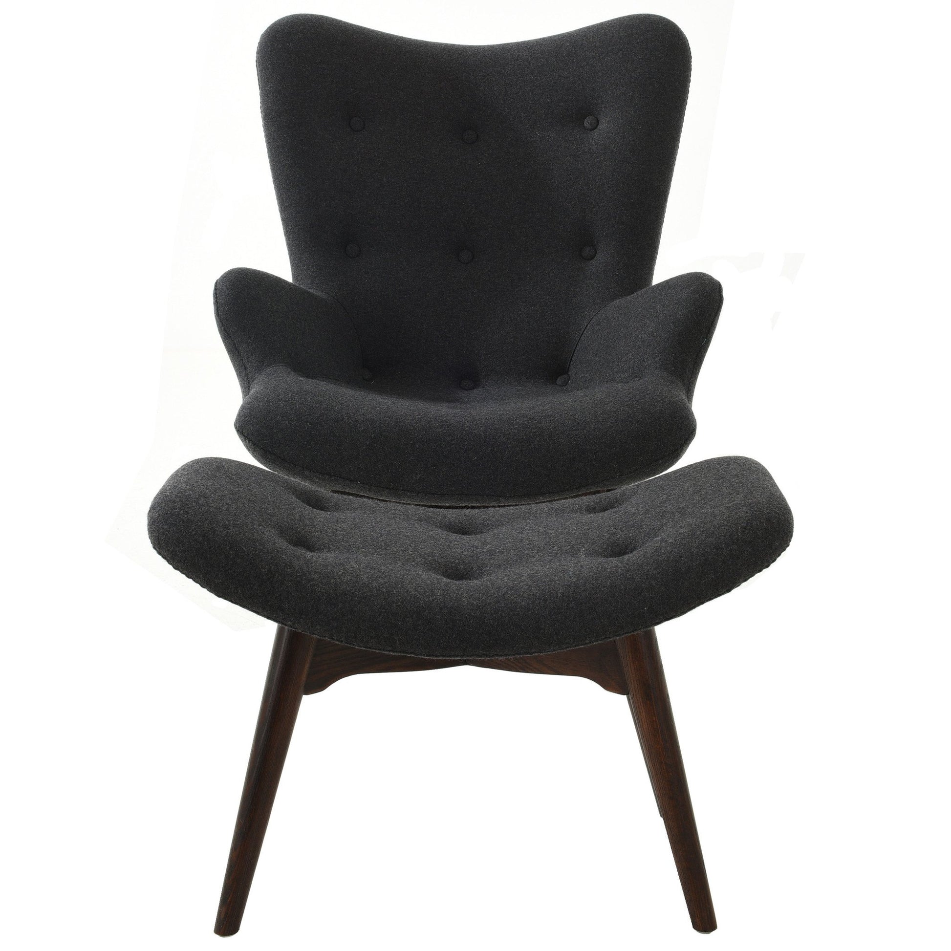 Grant Featherston Style Contour Lounge Chair & Ottoman - living-essentials