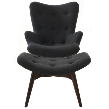 Grant Featherston Style Contour Lounge Chair & Ottoman - living-essentials