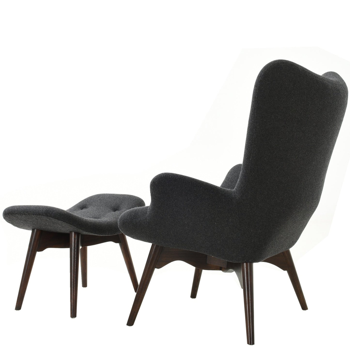 Grant Featherston Style Contour Lounge Chair & Ottoman - living-essentials