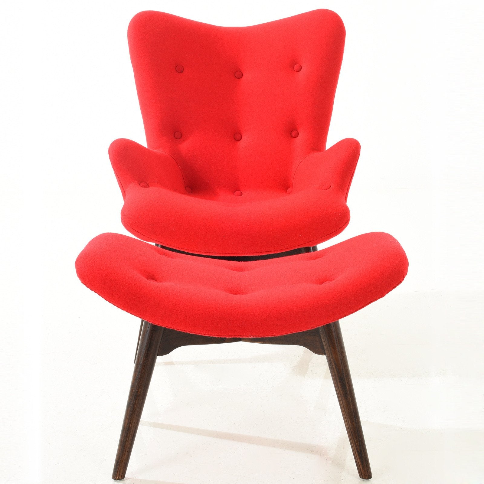 Grant Featherston Style Contour Lounge Chair & Ottoman - living-essentials