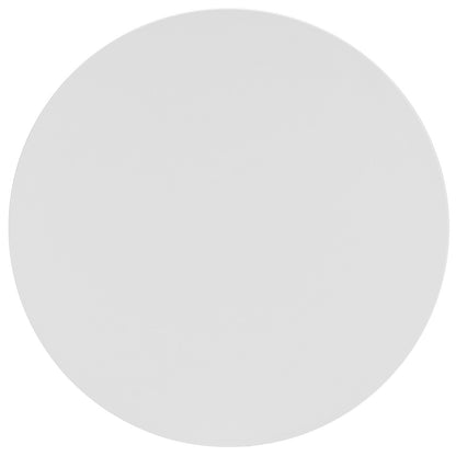 Tulip Style Black Base 20” Side Table - living-essentials